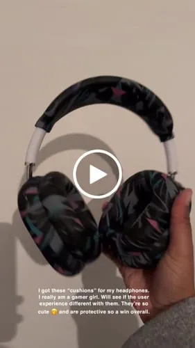 Wicked Cushions WC ShellZ Max cover til AirPods Max sort silikone