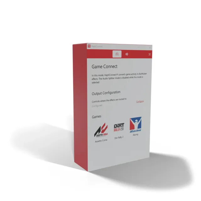 ButtKicker HaptiConnect software, Track Pak