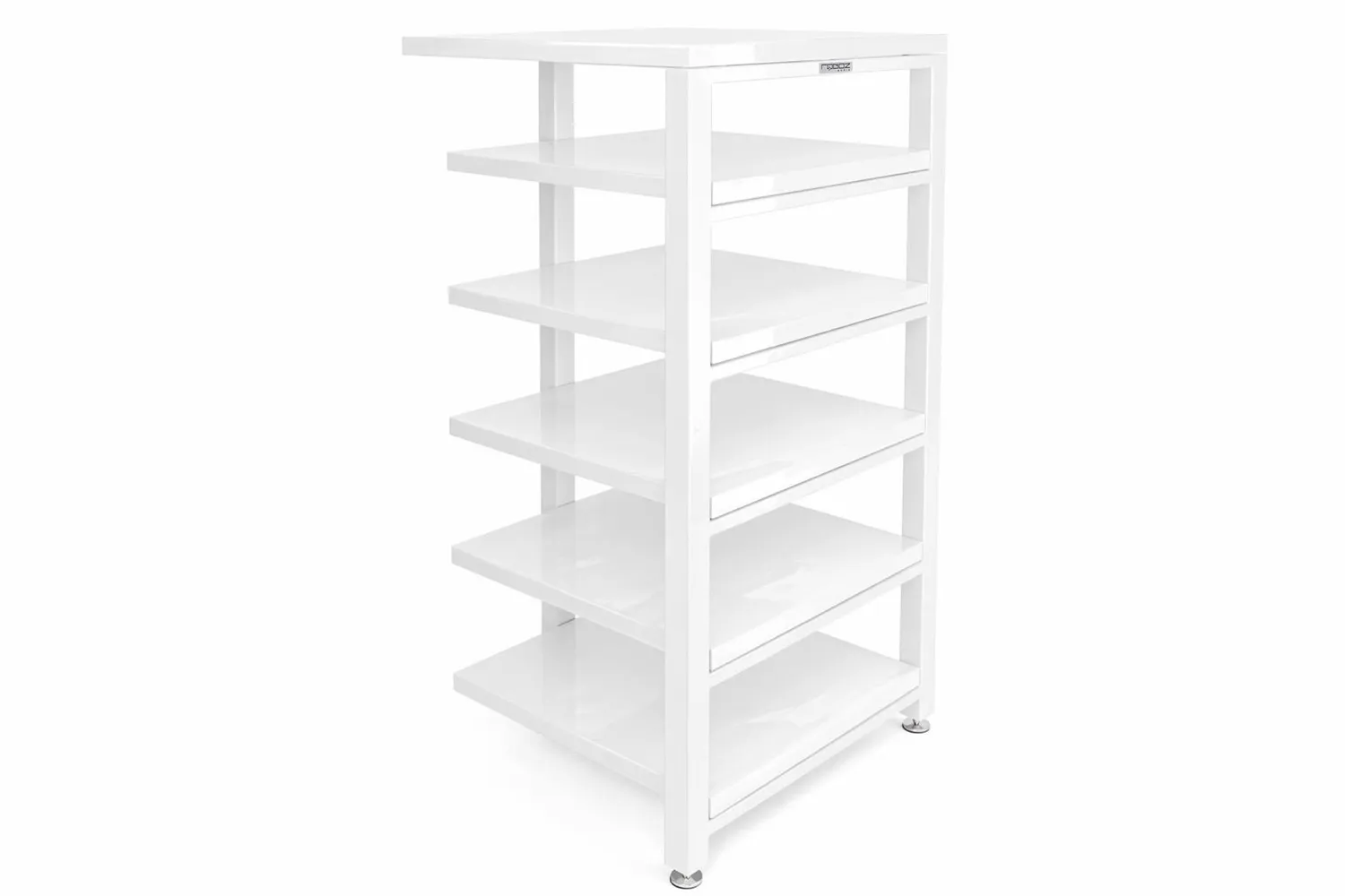 Rogoz Audio 3QB6 hifi-rack 6 niveauer hvid vibrationsdæmpende