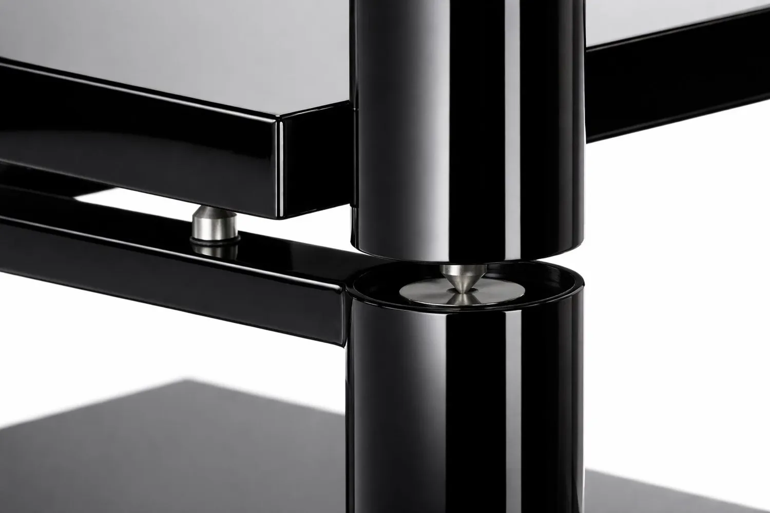 Rogoz Audio 3SM3 MKII hi-fi-rack sort højglans 3 niveauer