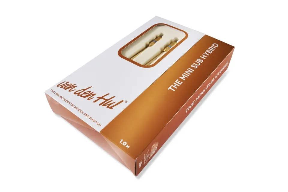 A. J. van den Hul The Minisub Hybrid subwooferkabel creme