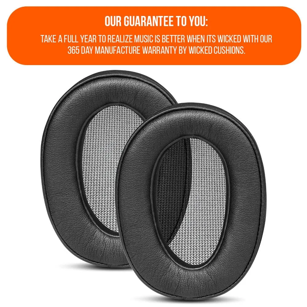 Wicked Cushions WH900N Sony WH-H900N ørepuder sort memory foam