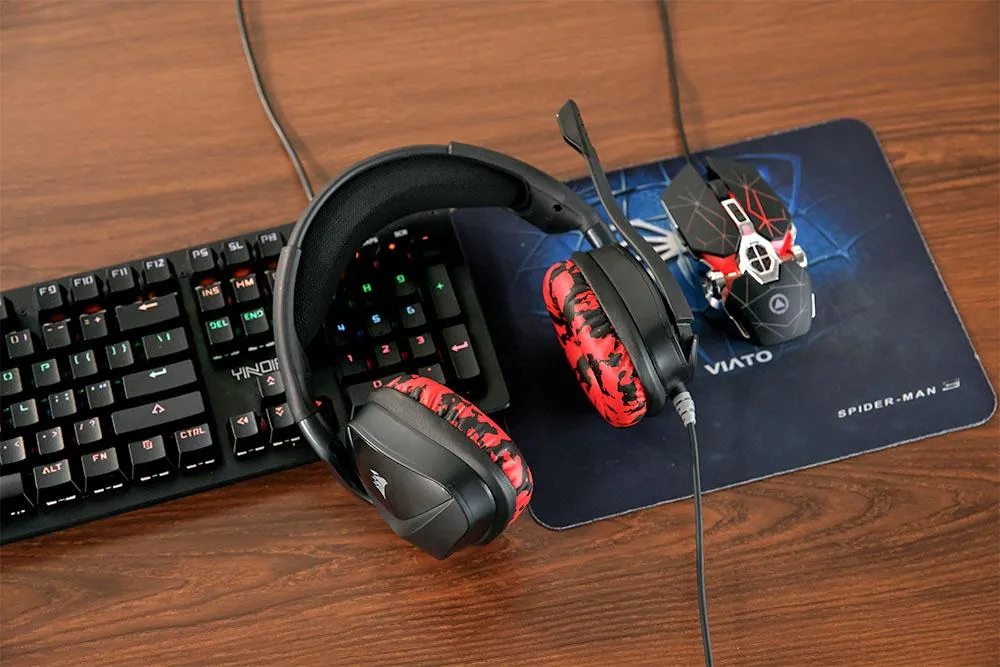 Wicked Cushions Corsair Void Pro ørepuder sorte memoryskum