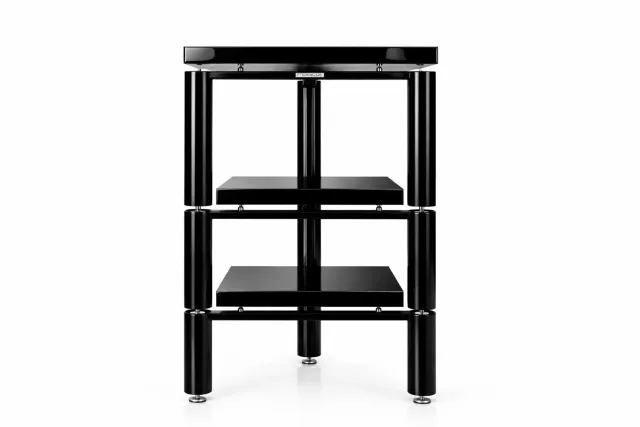 Rogoz Audio 3SM3 MKII hi-fi-rack sort højglans 3 niveauer