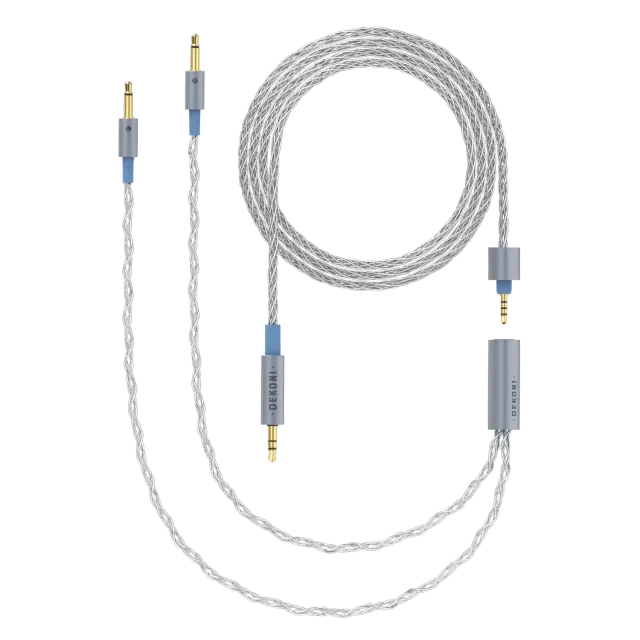 Dekoni Ensemble 1/8" 64" kabel 3,5 mm hovedtelefonstik