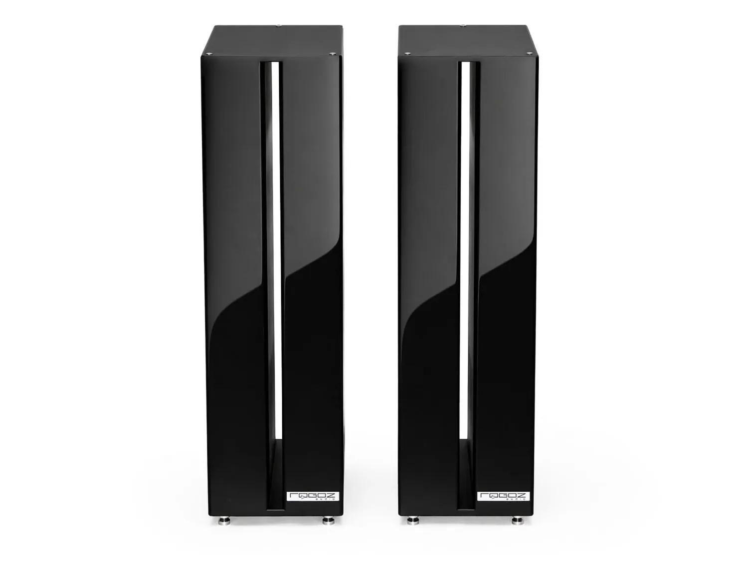 Rogoz Audio 4QB80 MKII højttalerstandere, sort, 80 × 80 mm