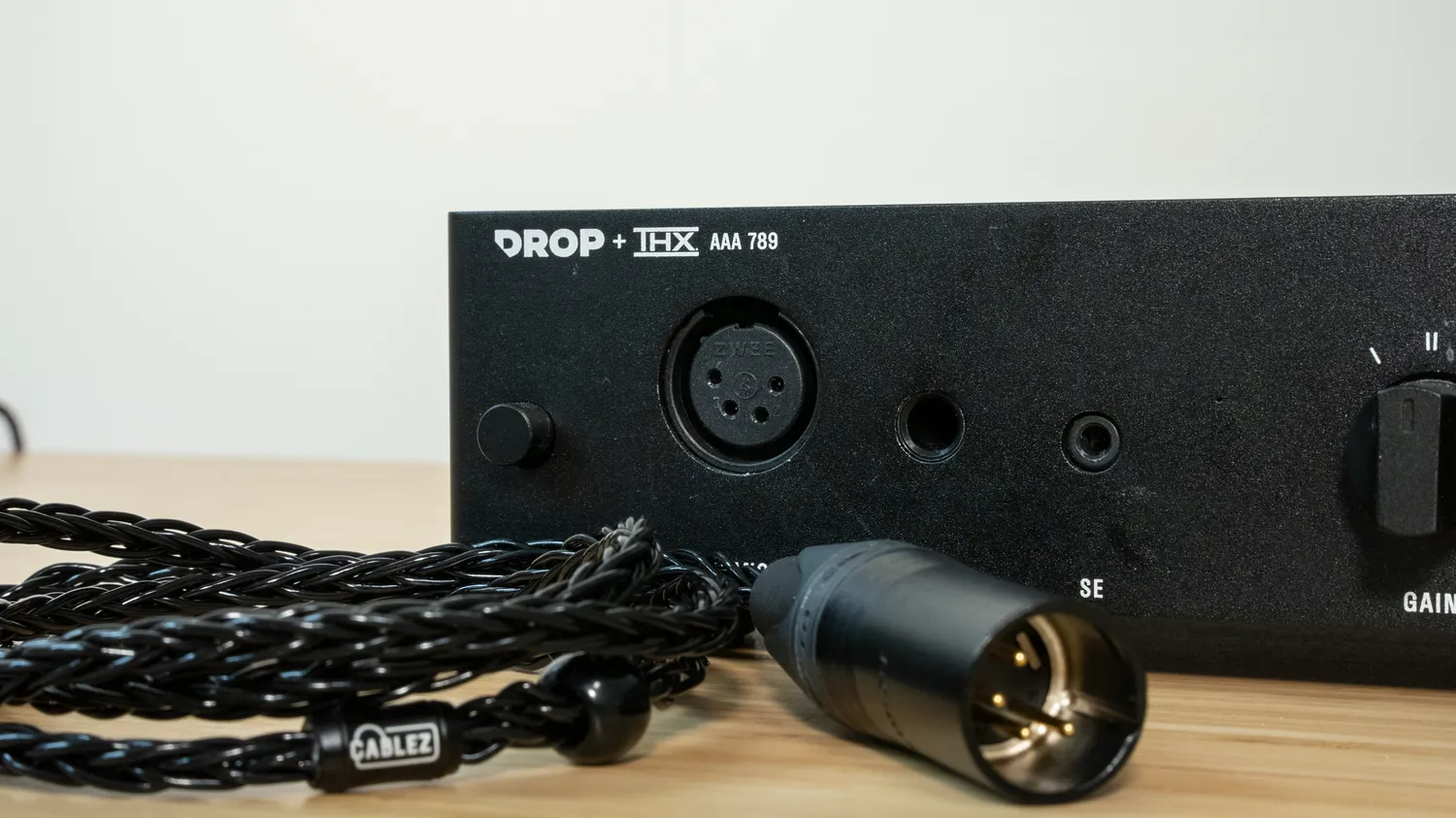 Dekoni Balanced 4 Pin XLR-kabel Sennheiser HD800 1,2 m nyt