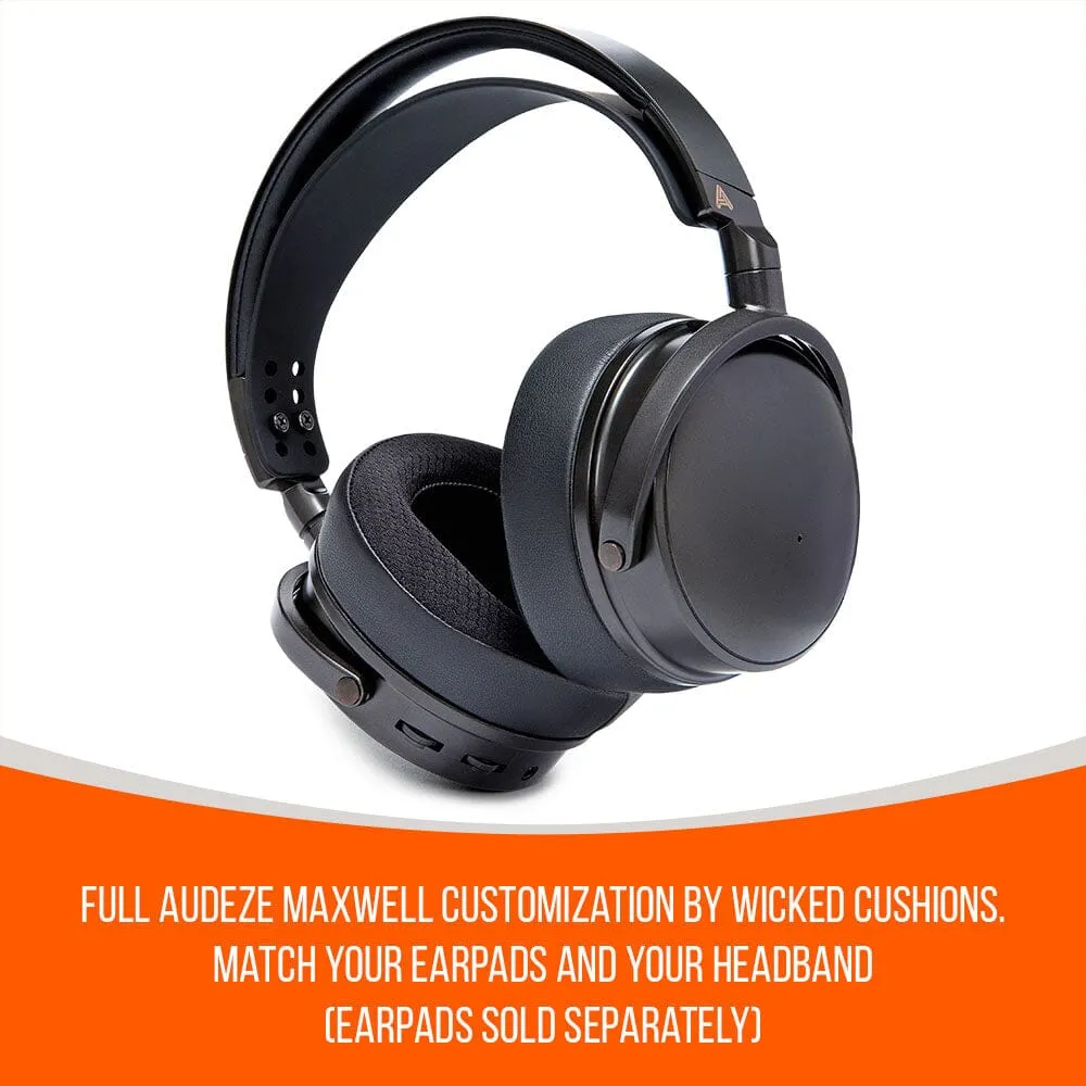 Wicked Cushions WC HeadbandZ Audeze Maxwell hovedbøjle sort silikone