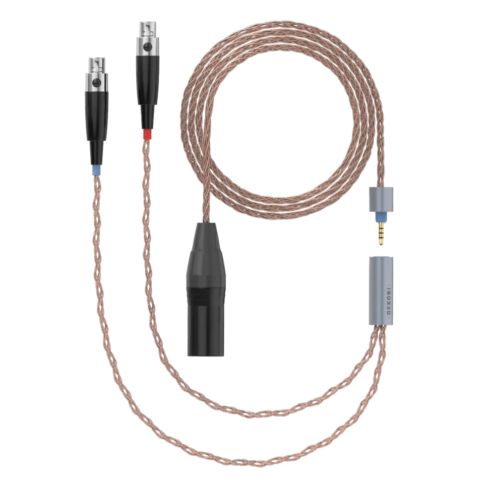 Dekoni Ensemble 4-Pin XLR 52" PCUHD kabel Mini XLR