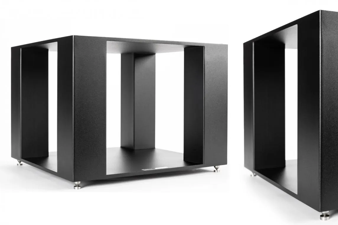 Rogoz Audio 4QB80-M40 højttalerstativer til Harbeth Monitor 40 sort