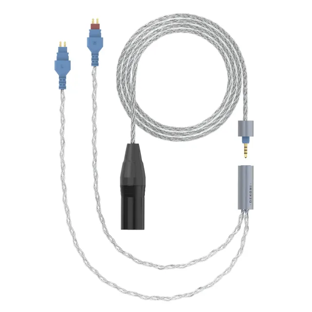 Dekoni Ensemble 4-Pin XLR 64" HD600 hovedtelefonkabel