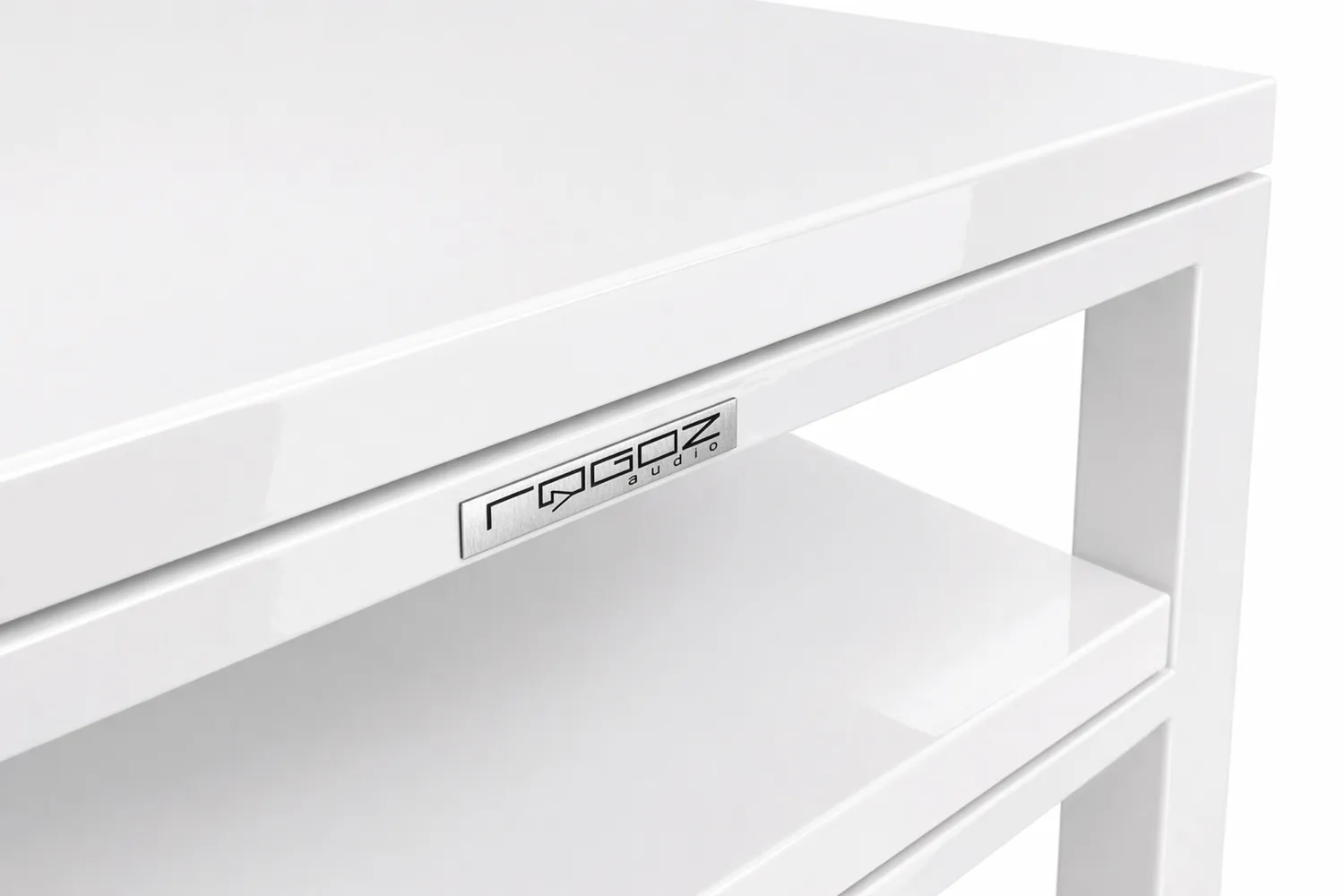Rogoz Audio 3QB6 hifi-rack 6 niveauer hvid vibrationsdæmpende