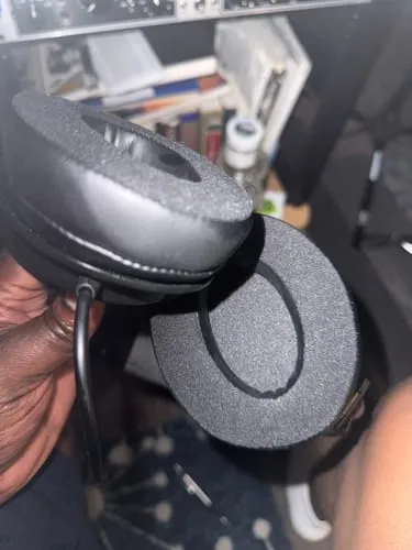 Wicked Cushions ATH M50X Velour Hybrid ørepuder, sort