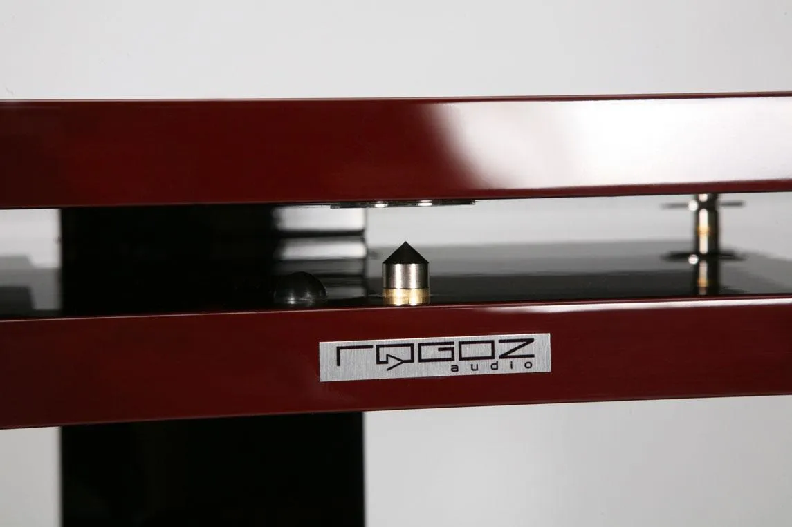 Rogoz Audio 3RP3/BBS vibrationsrack Concert Burgundy 3 niveauer