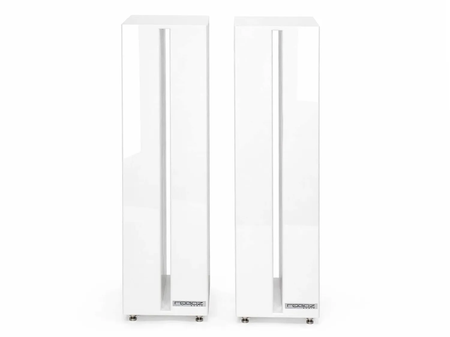 Rogoz Audio 4QB80 MKII højttalerstandere, sort, 80 × 80 mm