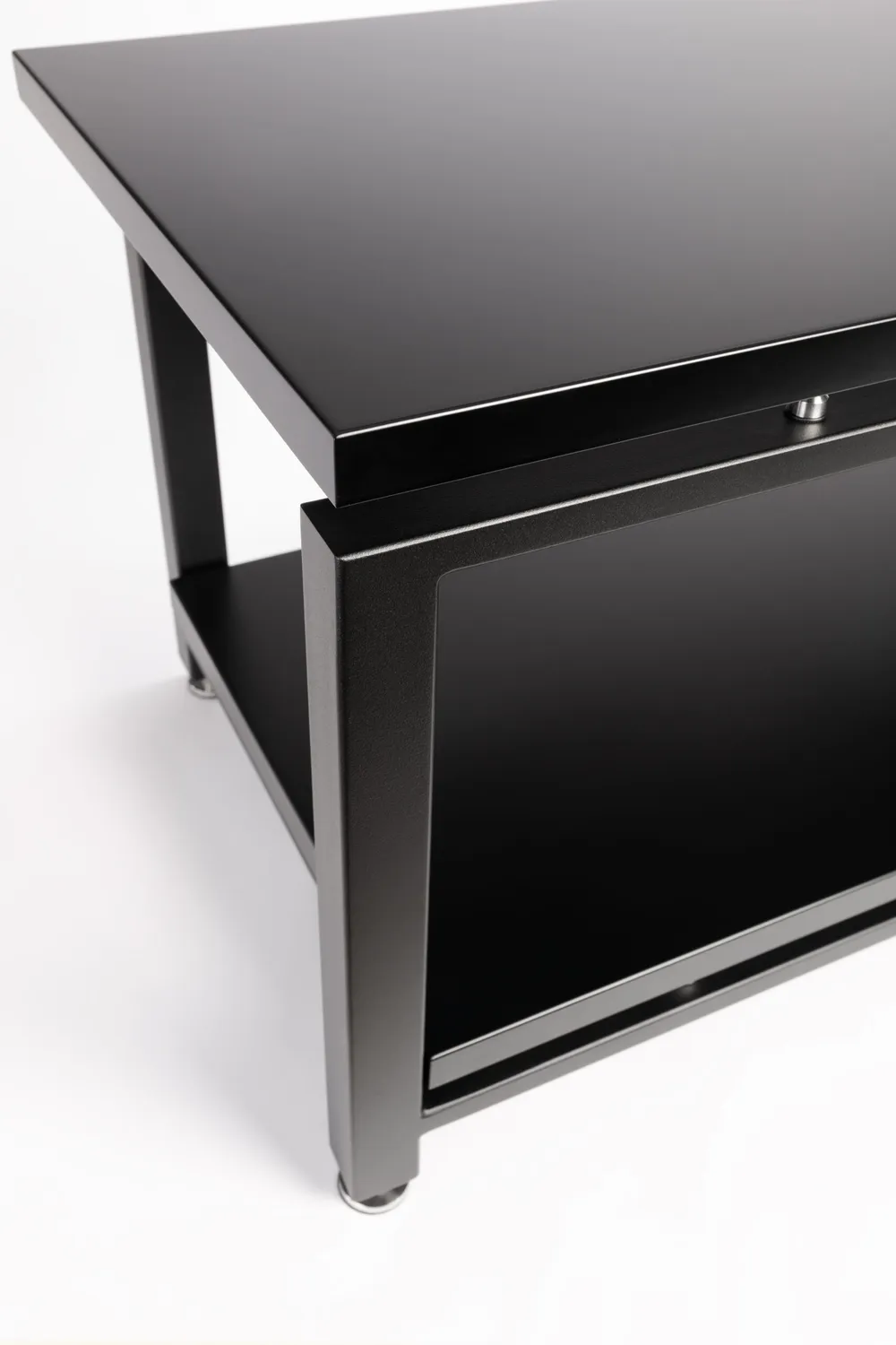 Rogoz Audio 4QB2 MKII hifi-rack 2 niveauer sort vibrationsdæmpende
