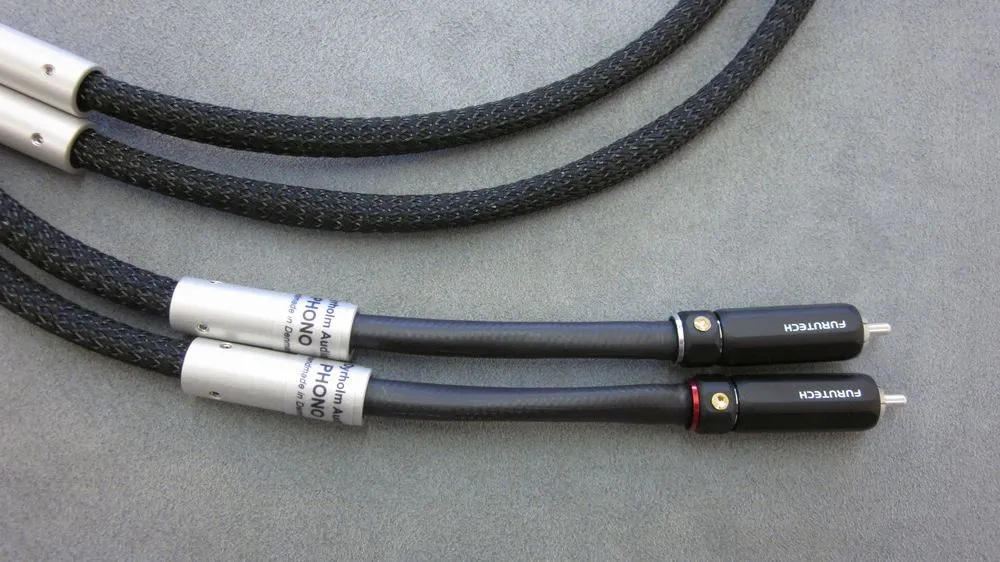 Dyrholm Audio Phoenix Phono tonearmskabel forsølvet kobber