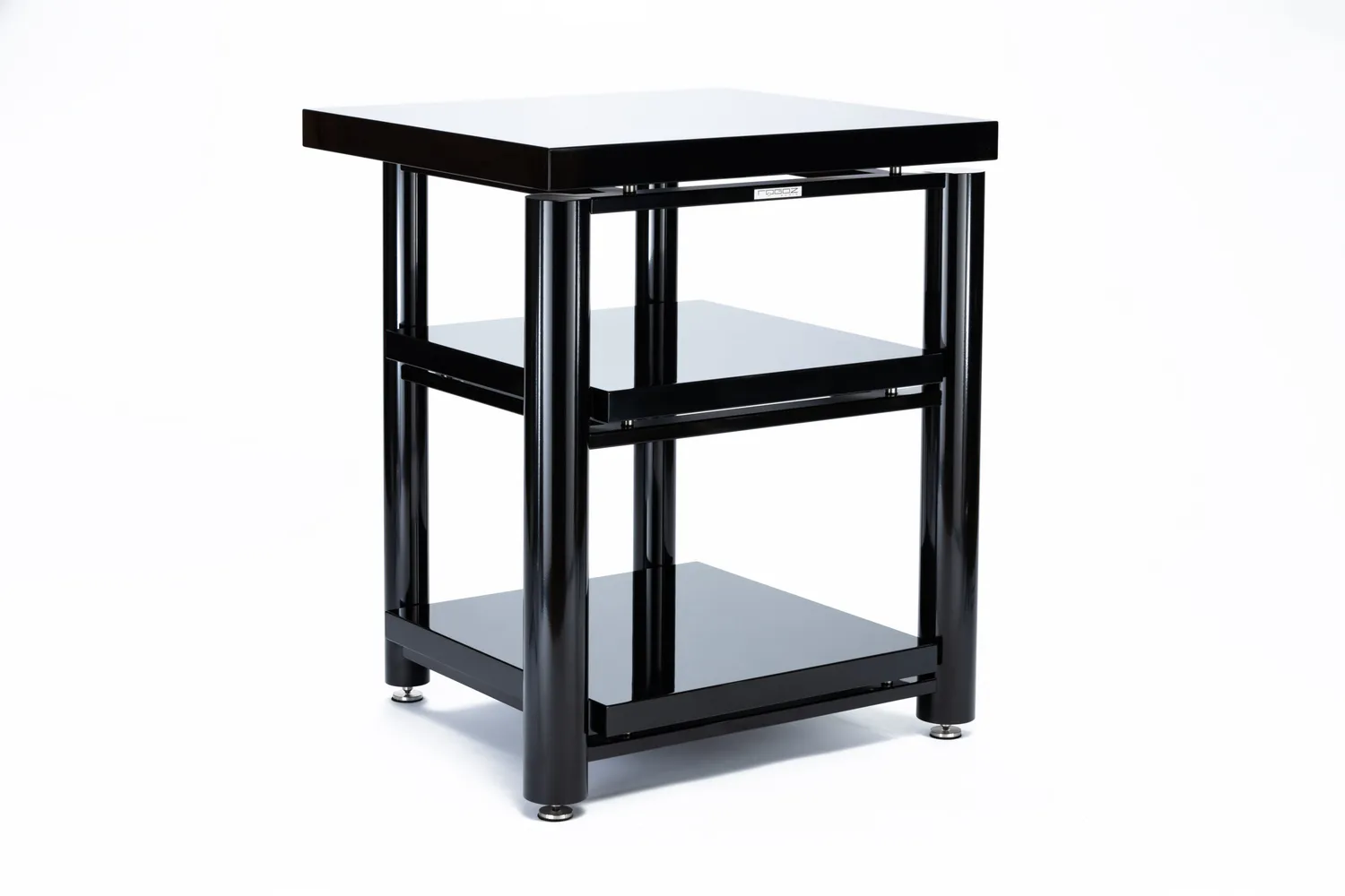 Rogoz Audio 4SPB3/BBS hi-fi-rack 3 hylder sort højglans