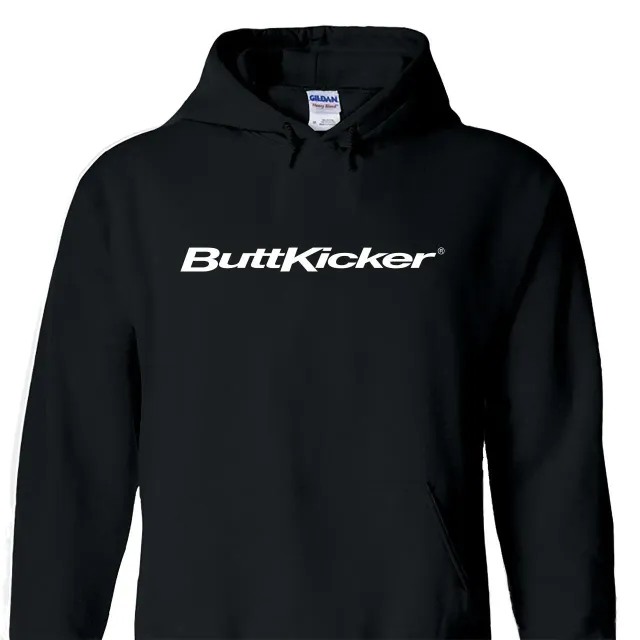 ButtKicker Hooded Sweatshirt hættetrøje sort Small