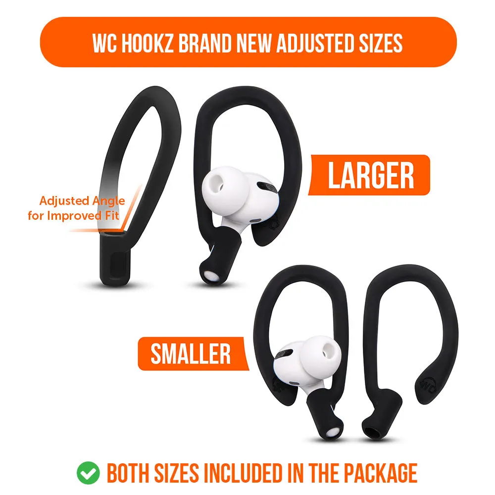 Wicked Cushions WC HookZ AirPods ørekroge vinterhvid