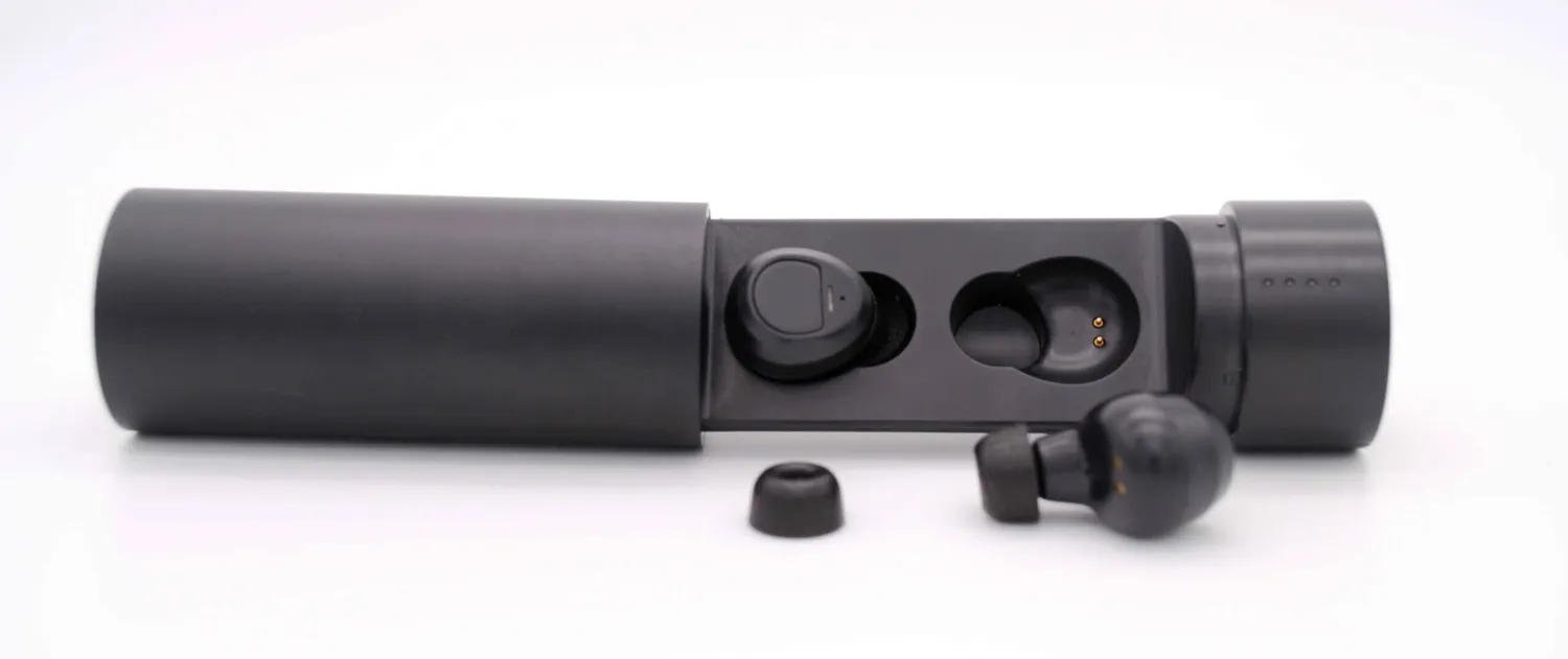 Dekoni Bulletz øretips til true wireless sort Sample Pack memory foam