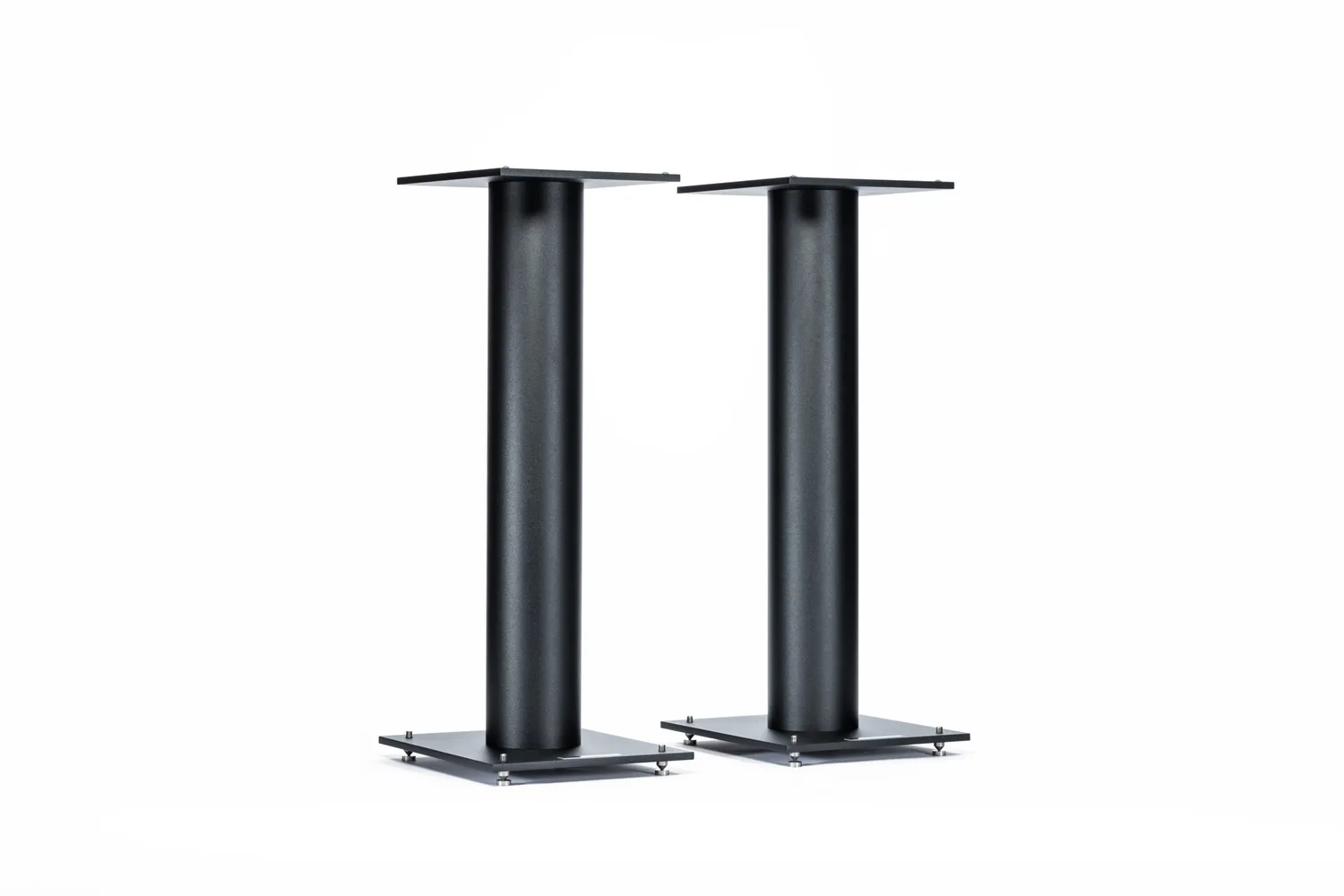 Rogoz Audio 1SB100 højttalerstandere 101,6 mm sorte med ballastkammer