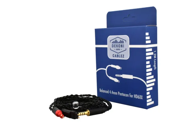 Dekoni HD600 Series balanceret 4.4mm Pentaconn-kabel 1,2 m