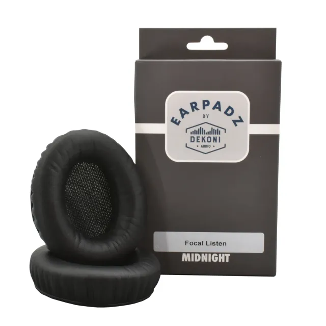 Dekoni Focal Listen ørepuder – Midnight proteinlæder