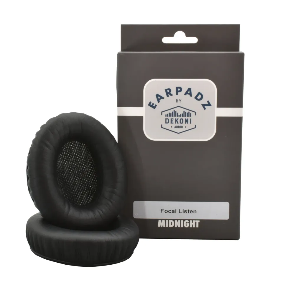 Dekoni Focal Listen ørepuder – Midnight proteinlæder