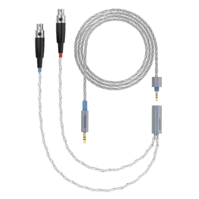 Dekoni Ensemble 1/8" 64" 4-pin mini-XLR hovedtelefonkabel