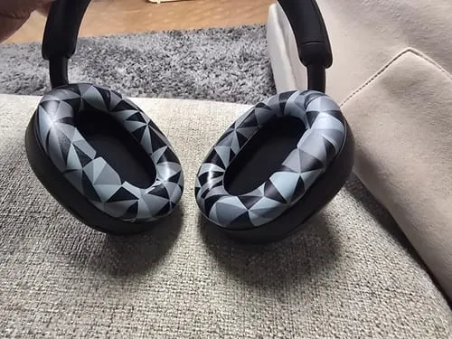 Wicked Cushions Upgraded Sony XM5 replacement ear pads ørepuder Black memory foam