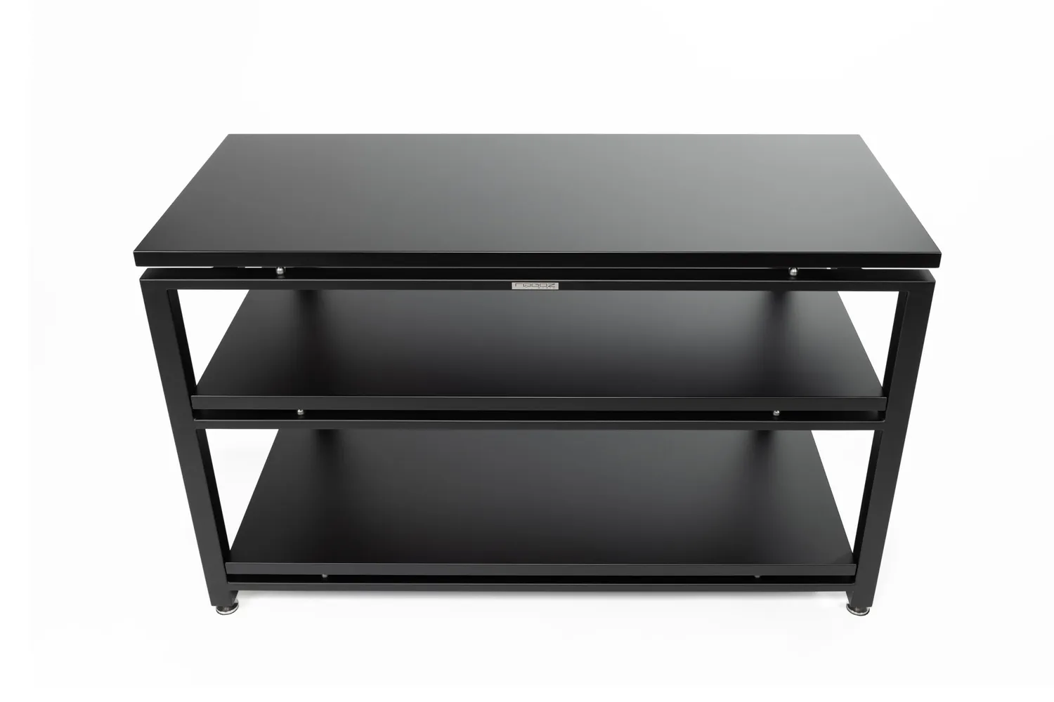 Rogoz Audio 4QB3 hi-fi-rack med 3 hylder, sort mat