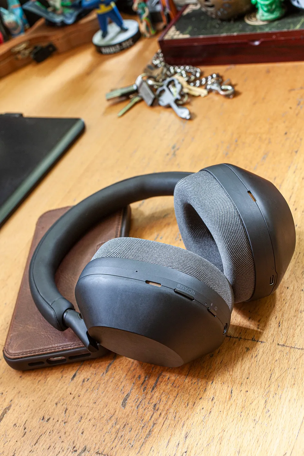 Dekoni Sony WH1000XM5 ørepuder Choice Leather støjdæmpende