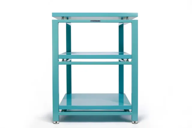 Rogoz Audio Harmoniigo hi-fi-rack tre niveauer verde chiaro