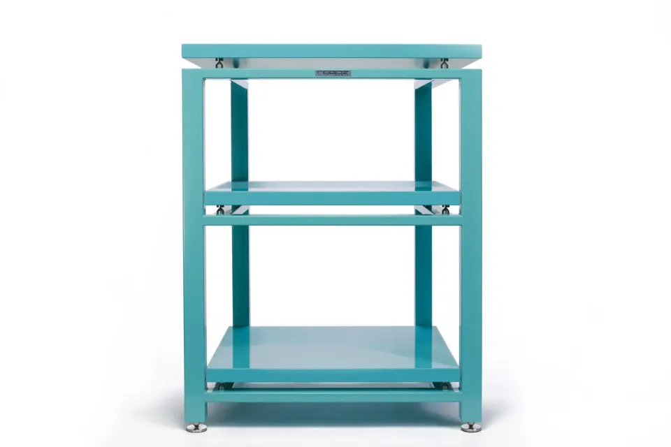 Rogoz Audio Harmoniigo hi-fi-rack tre niveauer verde chiaro