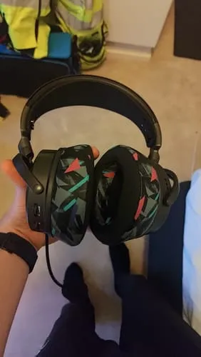 Wicked Cushions WC HeadbandZ Audeze Maxwell hovedbøjle sort silikone