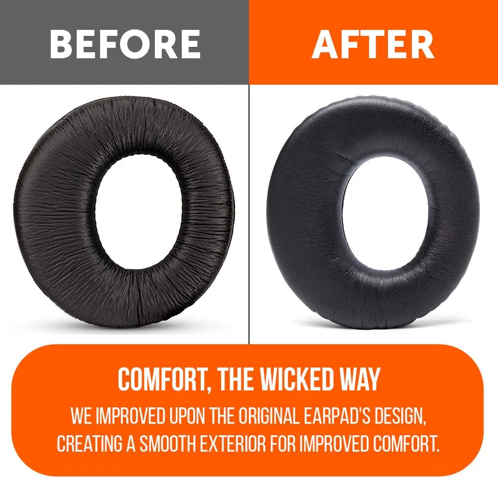 Wicked Cushions Sony MDR-RF985R ørepuder sort