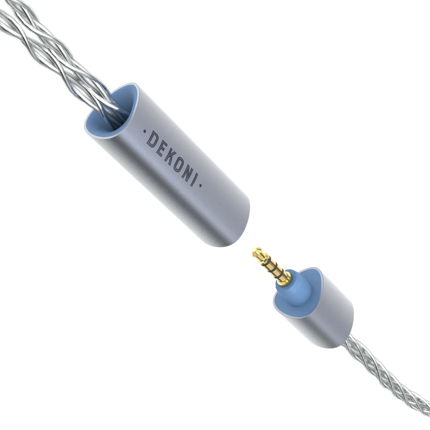 Dekoni Ensemble 4.4 mm 64" flettet kabel med 4-pin mini XLR