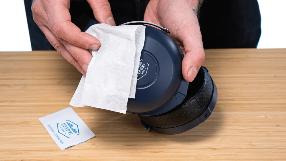 Dekoni Premium hovedtelefon- og earbud-rengøringsservietter – 10 stk. alkoholfri
