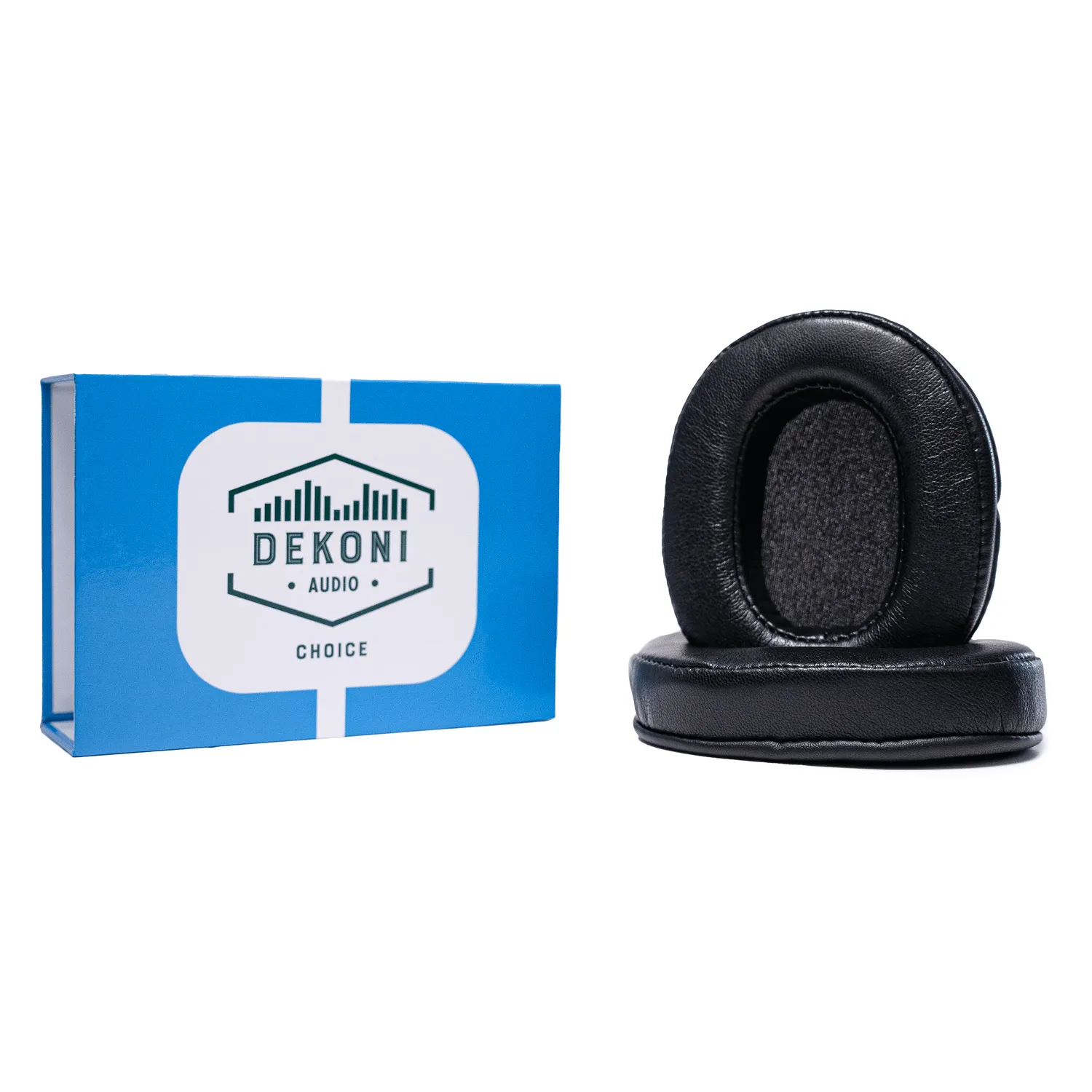 Dekoni Standard Size Oval ørepuder – Sheepskin