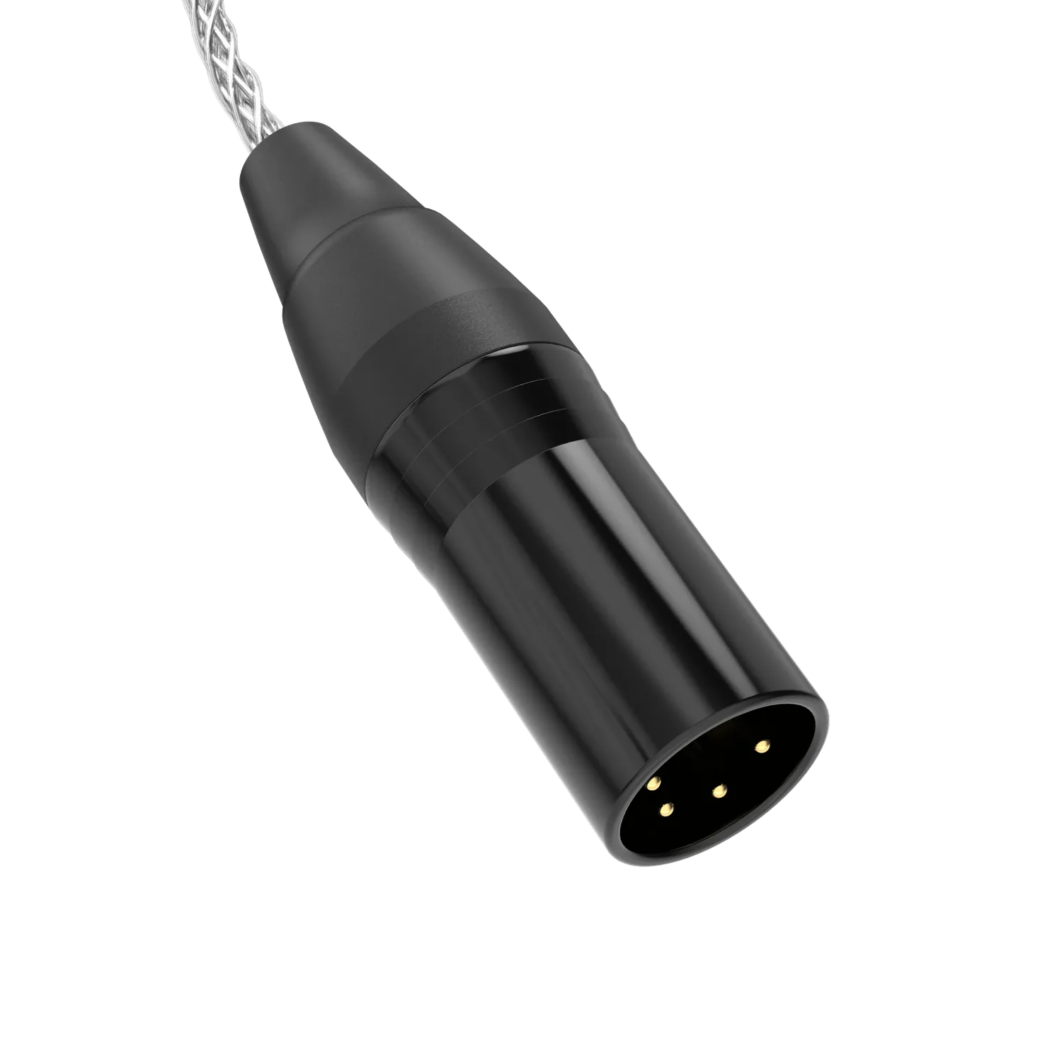 Dekoni Ensemble Presplit 4-Pin XLR kabel 52" sølvflettet