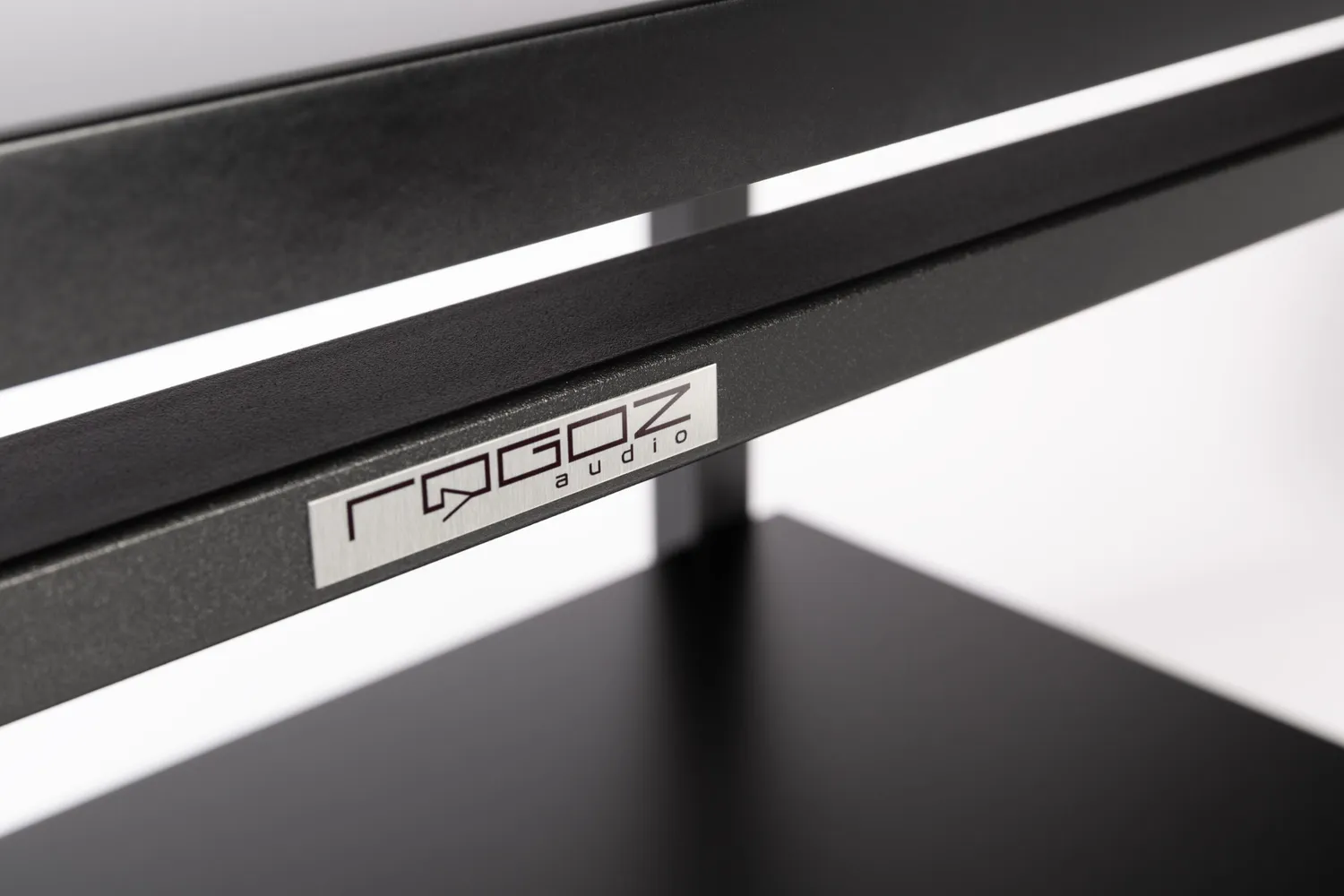 Rogoz Audio 4QB2 MKII hifi-rack 2 niveauer sort vibrationsdæmpende