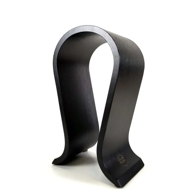 Dekoni Omega hovedtelefonstativ, buet sort design