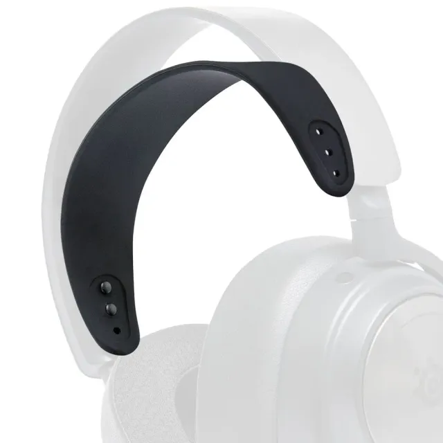 Wicked Cushions Upgraded Headband Replacement for Arctis Nova hovedbøjle sort silikone