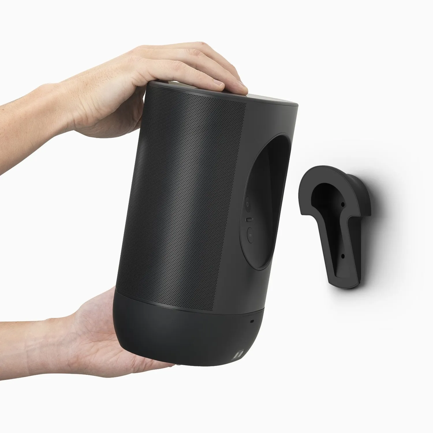 Flexson Sonos Move / Move 2 vægbeslag sort udendørs