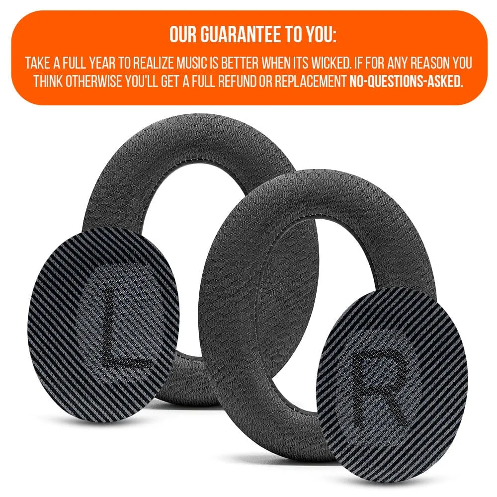 Wicked Cushions WC FreeZe Bose QC35 kølende ørepuder sort