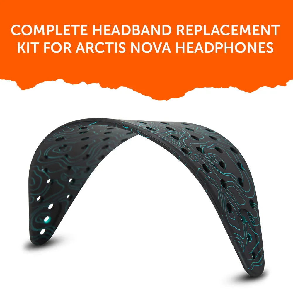 Wicked Cushions WC HeadbandZ Arctis Nova V2 hovedbøjle FrankP bred silikone
