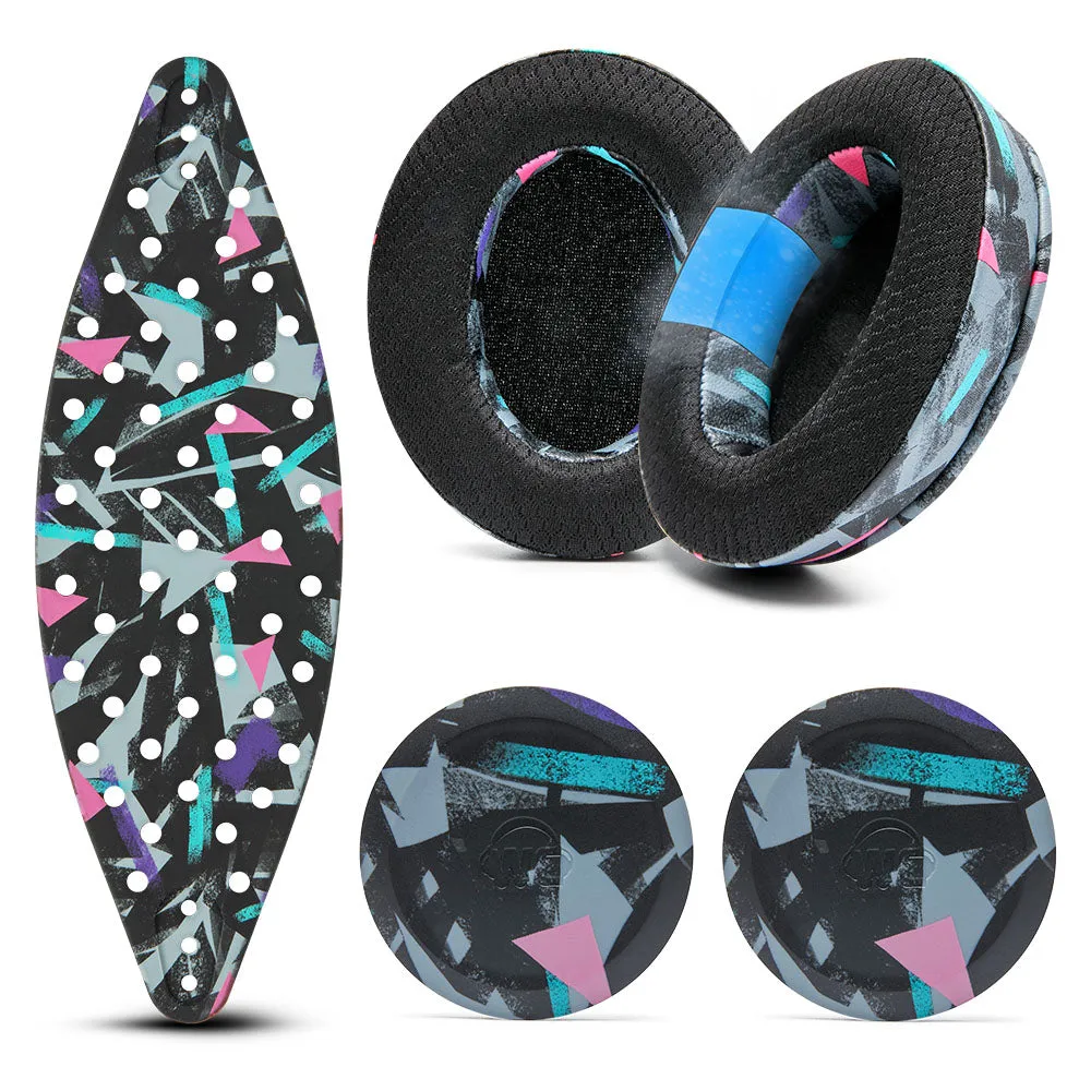 Wicked Cushions WC Mod Kit Arctis Nova headsettilbehør sort, kølende gel