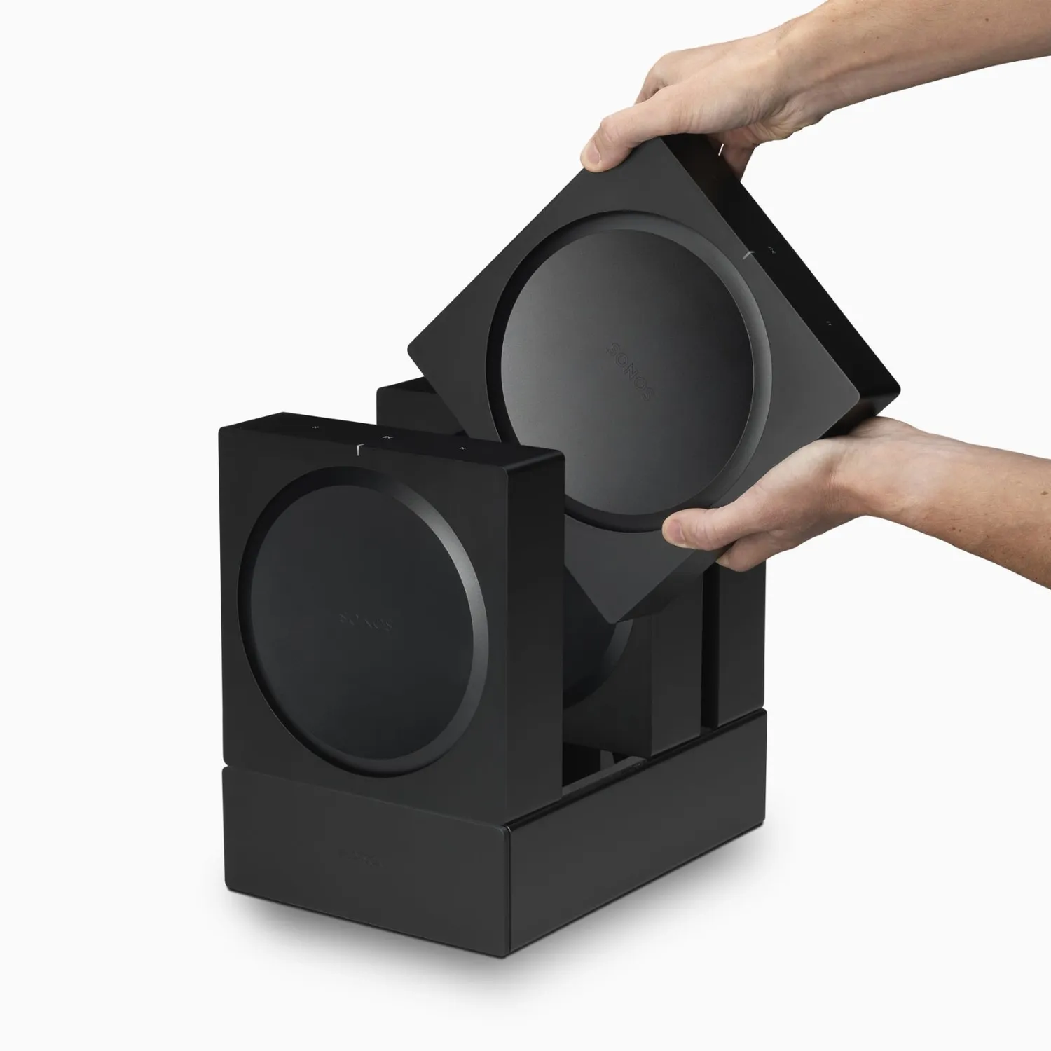 Flexson Sonos Amp Vertical Dock beslag til 4 Sonos Amps