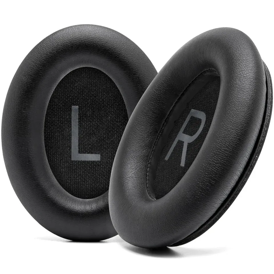 Wicked Cushions Bose QC45 ørepuder sort – ekstra tykke